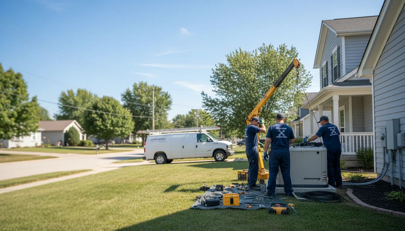 Generator Installation in Ecru, MS near me